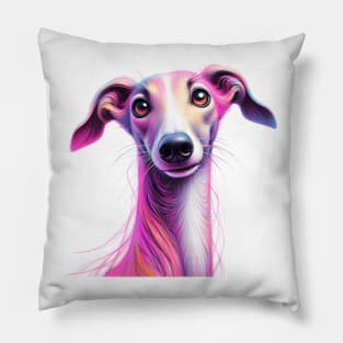 Galgo Greyhound Sighthound Dog Pillow