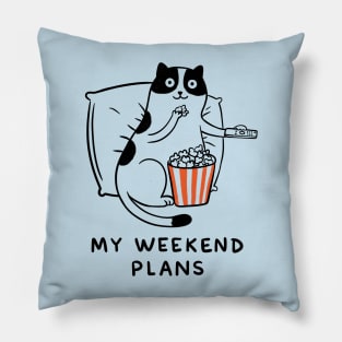 My weekend plans Pillow