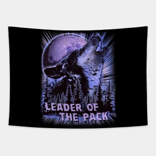 80's Wolf Leader of the Pack Very Sick Everyone Will Think You Are Cool Tapestry