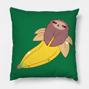 Peeled Banana Sloth Pillow