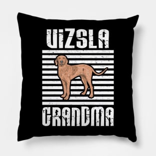 Vizsla Grandma Proud Dogs Pillow