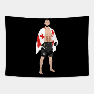 Giga Chikadze georgian mma artist fanmade Tapestry