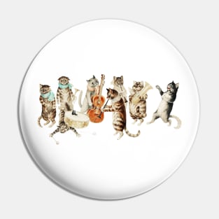 Cat's chorus design Pin