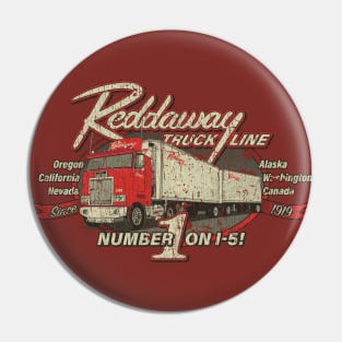 Reddaway Truck Line 1919 Pin