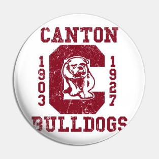 Canton Bulldogs Pin