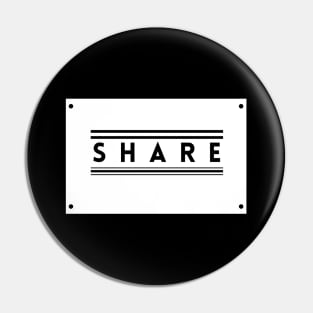 Share My Life Pin