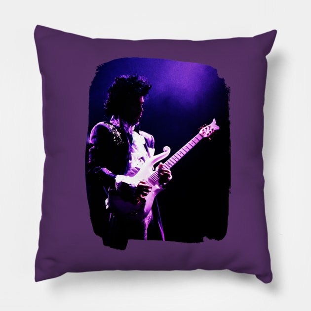 Prince Purple Rain Pillow by lacosink