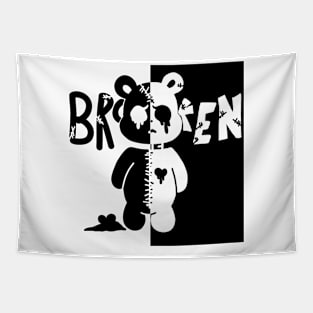 Broken Bear Design Tapestry