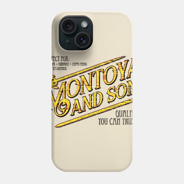 Montoya & Son Phone Case by stevegoll68