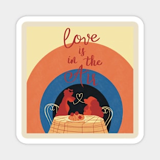 Sant Valentine’s Lover Italian Dogs Magnet