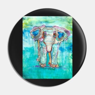 Hefty Henrietta Elephant Pin