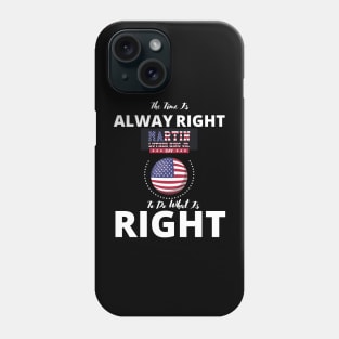 Martin Luther King Jr. Day I Have a Dream MLK Day Phone Case