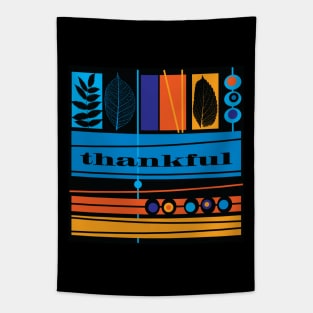 Mid-Century Modern Thankful Tapestry