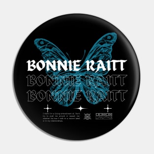 Bonnie Raitt // Butterfly Pin