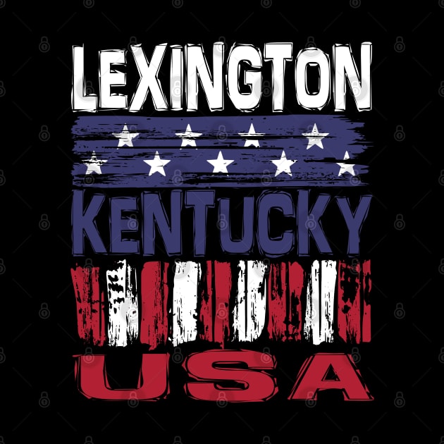 Lexington Kentucky USA T-Shirt by Nerd_art