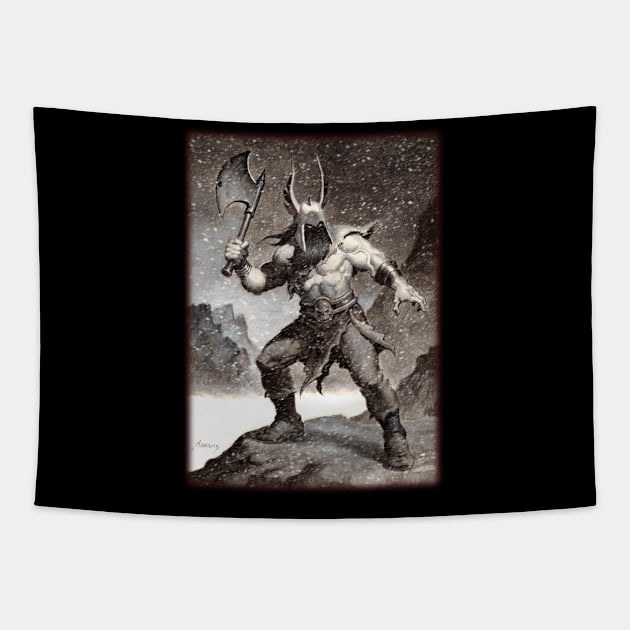 Viking Spirit 2 Tapestry by Paul_Abrams