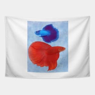 Betta Fish Tapestry