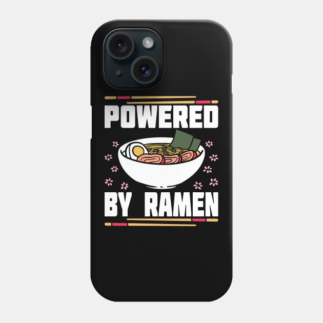 Japan Noodle Ramen Bowl Chopsticks Phone Case by Shirtjaeger