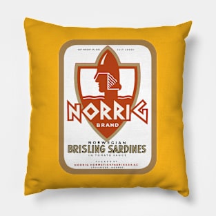 Norrig Brisling Sardines Pillow