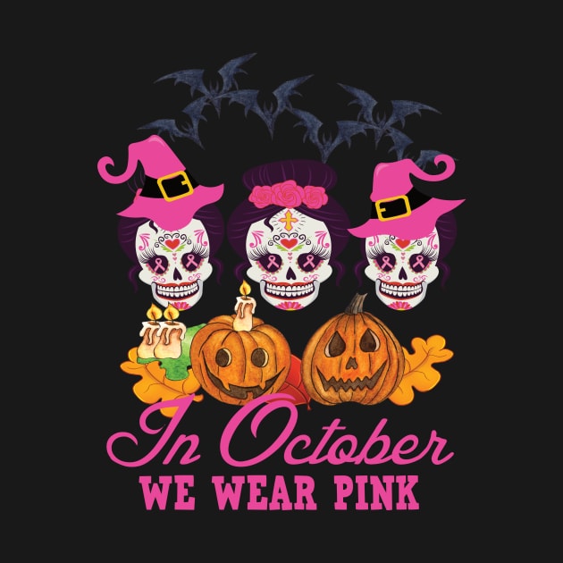 In October we wear pink halloween pumpkin gift by DODG99