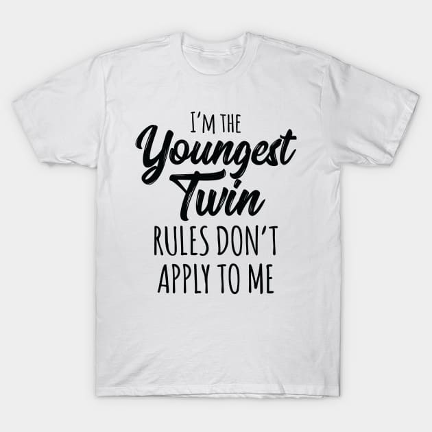 Twin Shirts Siblings Oldest Twin Tshirt I Make The Rules Twin Shirts Siblings Oldest Twin Tshirt I Make The Rules