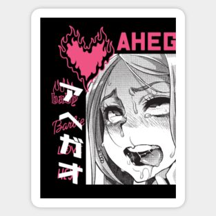Mask Ahegao Stickers Teepublic,Lonely Anime Girl Aesthetic Wallpaper