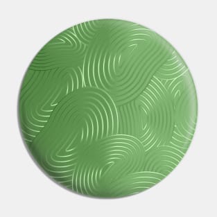 Green glossy panels modern art deco Pin