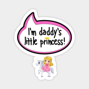 I'm Daddy's Little Princess - Baby Shower Gift Magnet