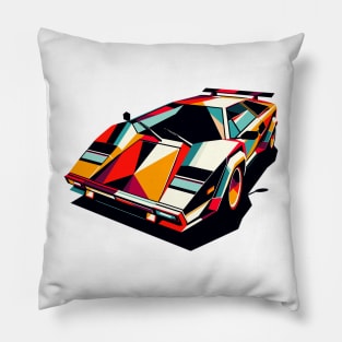 Lamborghini Countach Pillow