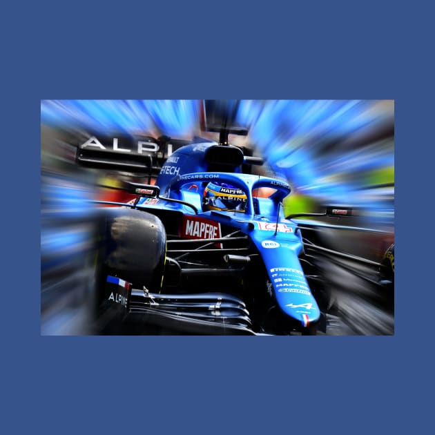 Fernando Alonso F1 by DeVerviers