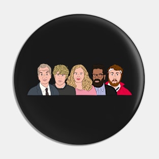 Taskmaster - Series 1 Cast Pin