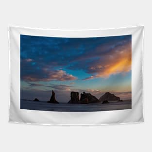 Bandon Oregon Sunset Tapestry