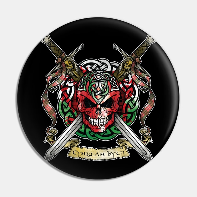 Celtic Warrior: Wales Pin by celtichammerclub