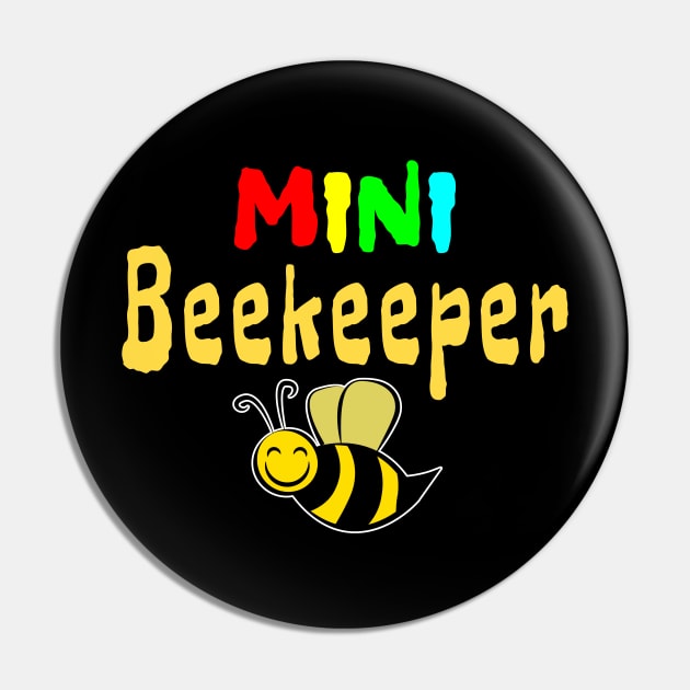 Mini Beekeeper Pin by Mamon