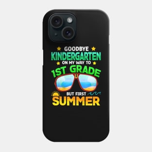 Kindergarten Way To 1st Grade Summer Graduation Phone Case