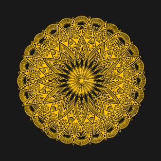 Mandala (gold) T-Shirt