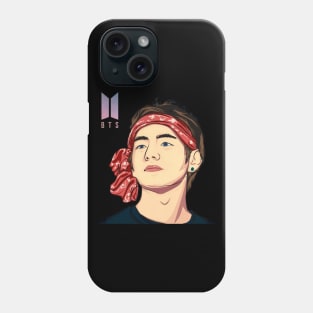 handsome kim taehyung bts Phone Case