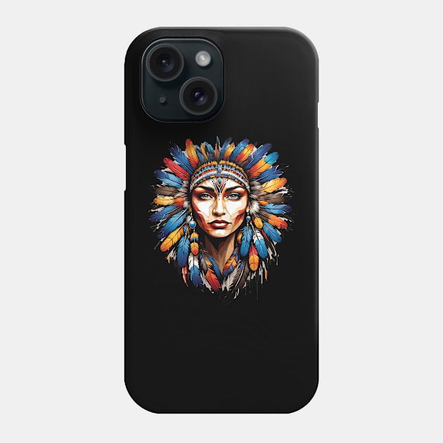 Native American Girl Phone Case by KeopsMurat