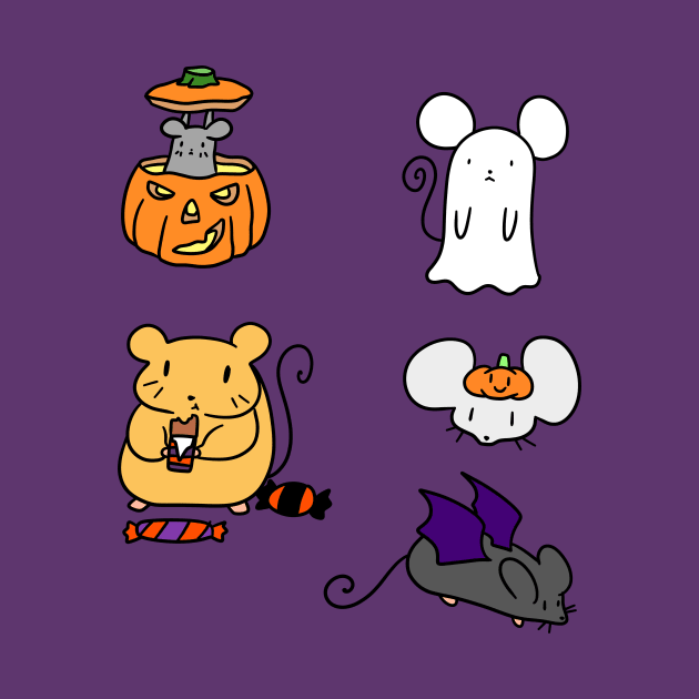 Halloween Mice! by saradaboru