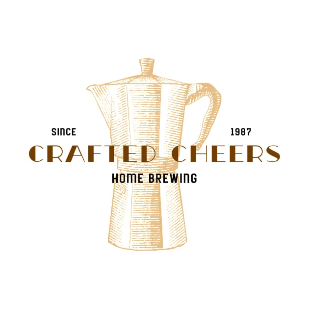 Crafted Cheers Home Brewing by VOIX Designs