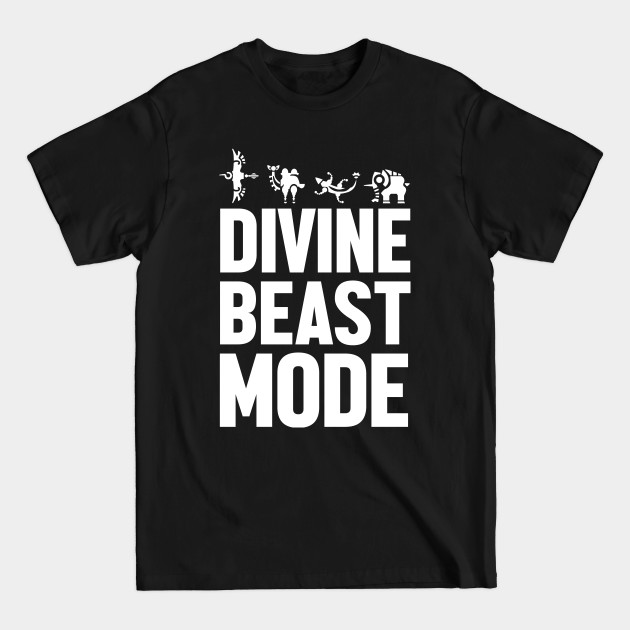 Disover Divine Beast Mode (white) - Zelda - T-Shirt