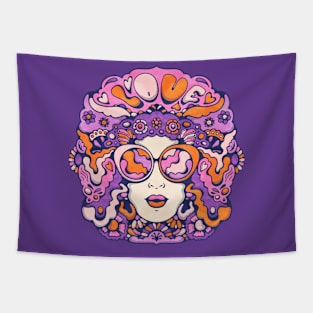 Retro Lover Tapestry