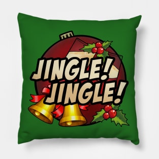 JINGLE! JINGLE! It's Egg Nog! Pillow