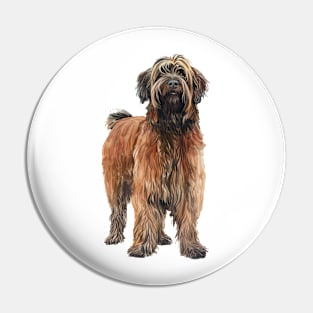 Briard Pin