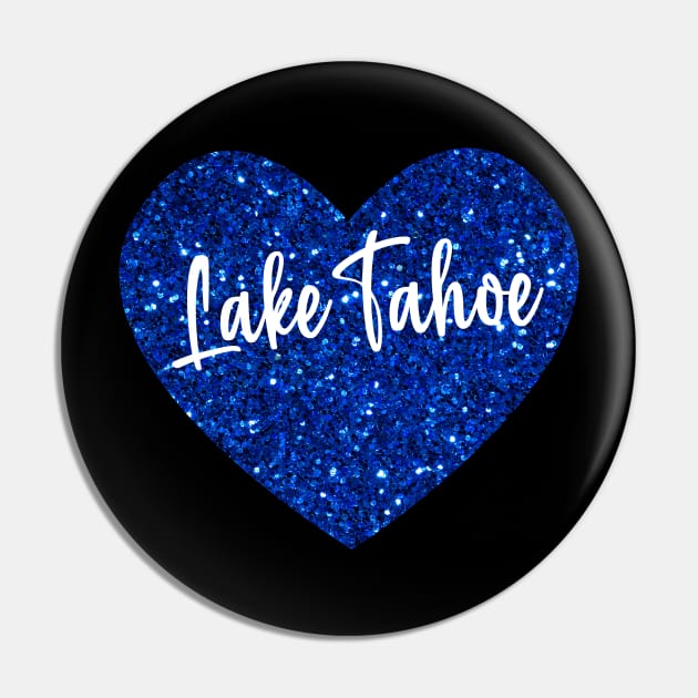 Lake Tahoe Gift Pin by JKFDesigns