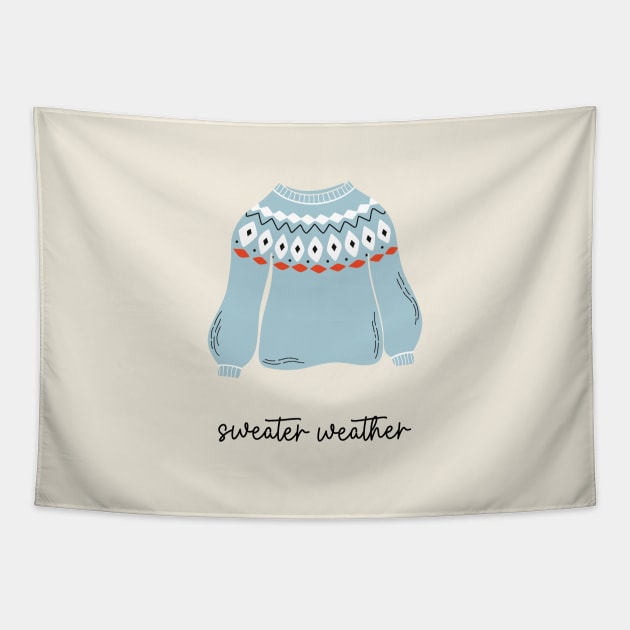 Sweater weather Tapestry by DanielK