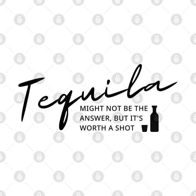 Tequila might not be the answer by Booze Logic