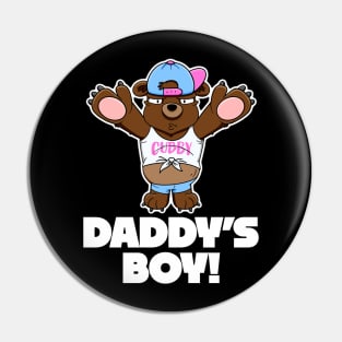 I won't eat you! - Daddy's Boy Pin