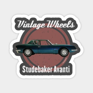Vintage Wheels - Studebaker Avanti Magnet