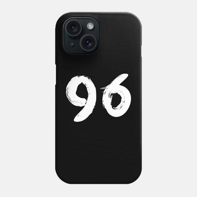 Number 96 Phone Case by Erena Samohai